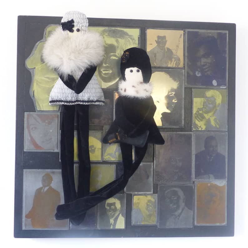 Eugénie, poupée pièce unique, poupée rétro, e-doll. – Image 4