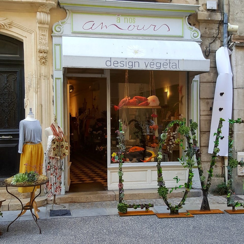 Avignon, fleuriste, a nos amours, Design Végétal