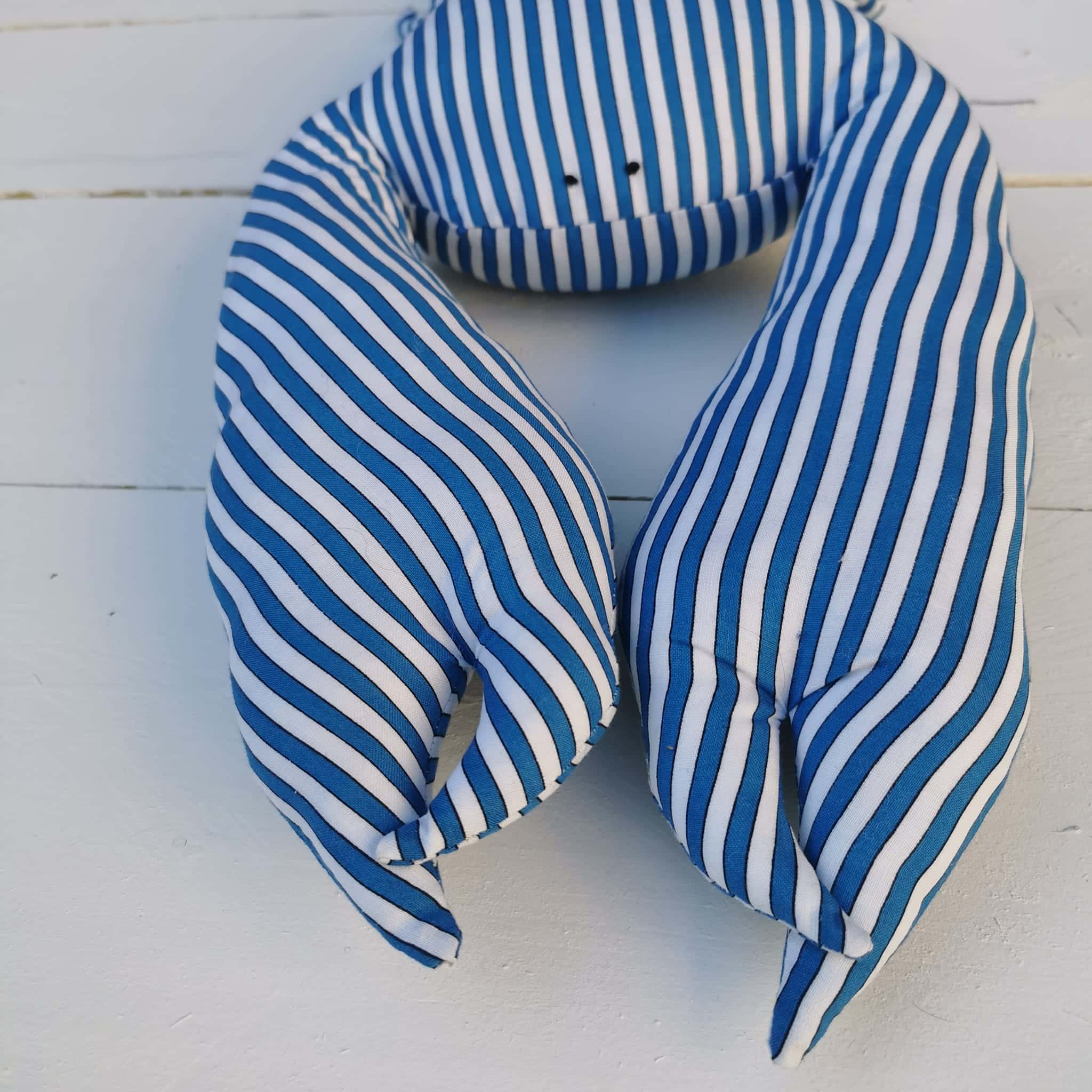 détail tissu coussin homard