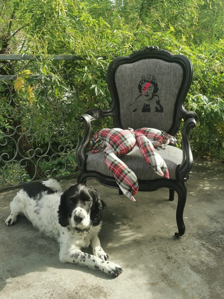 le trône de la reine