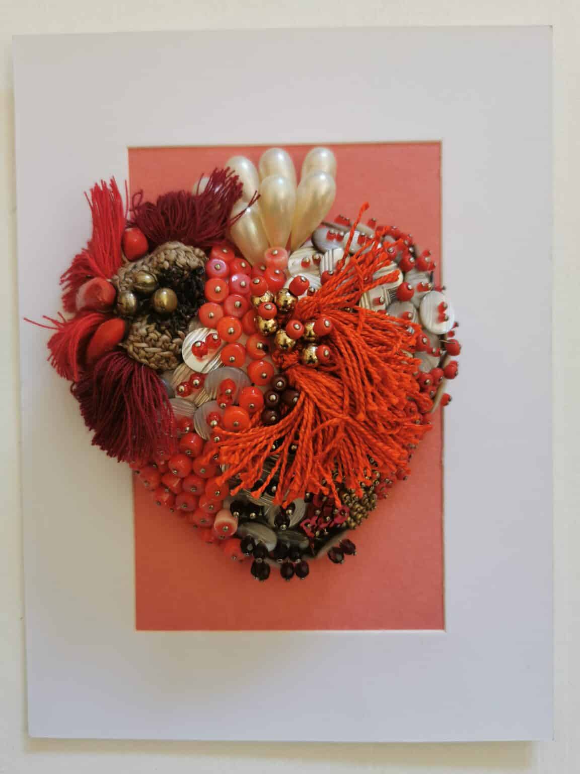 le coeur ex-voto rouge