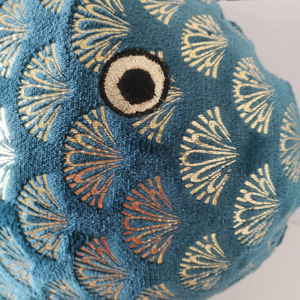 le gros coussin poisson écaille