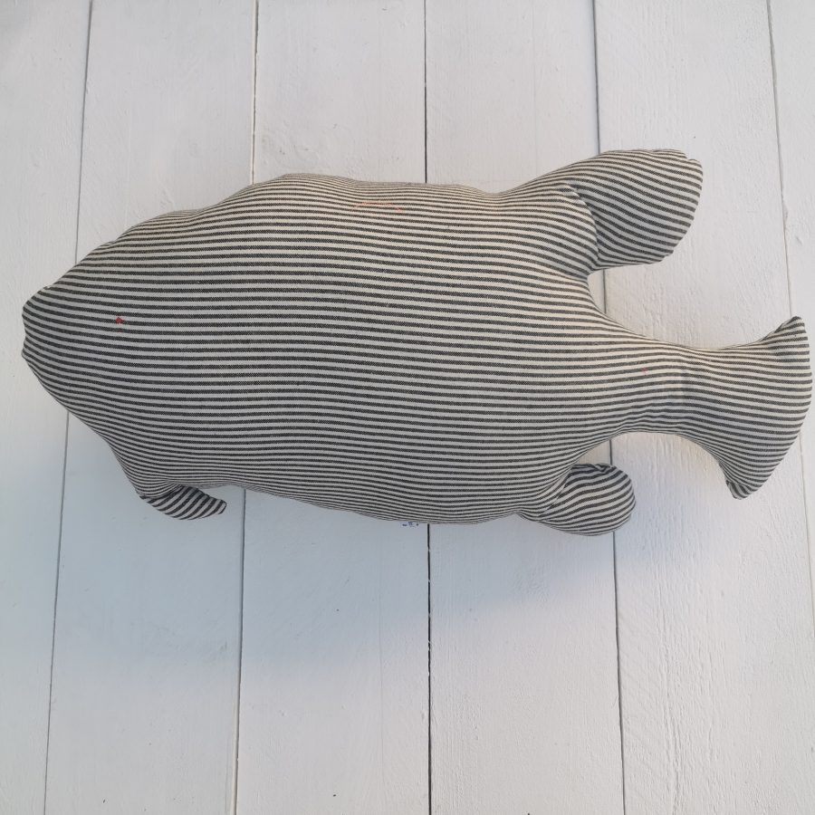 coussin xl fines rayures