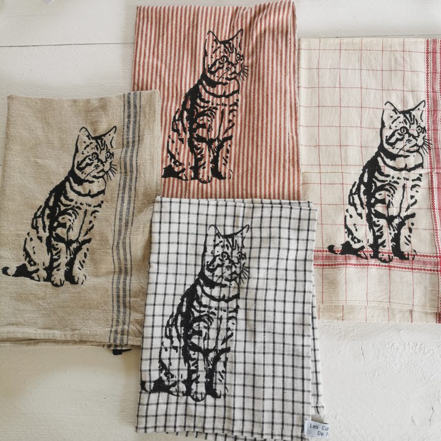 Les torchons chat.